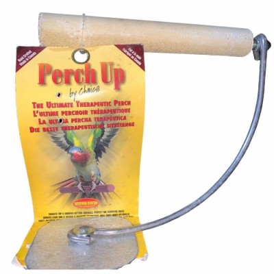 Perchoir pour dessus de cage en ciment - 22 mm x 15 cm (1" x 6") - PERCH UP - Couleurs variées