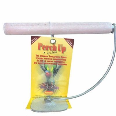 Perchoir pour dessus de cage en ciment - 22 mm x 20 cm (1" x 8") - PERCH UP - Couleurs variées