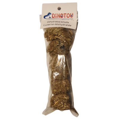 Cubes de luzerne, emballage de 90 g, avec...