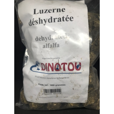Cubes de luzerne, emballage économique de 1000 g