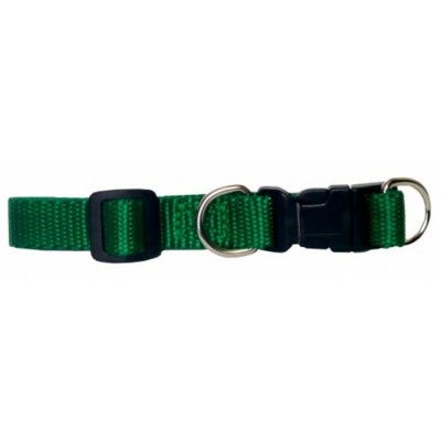 Collier ajustable avec boucle de plastique - 5/8'' - Choix de couleurs