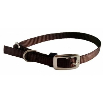 Collier simple ajustable - 3/8'' - Choix de couleurs