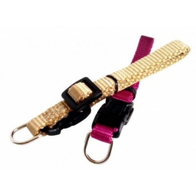 Collier ajustable avec boucle de plastique - 3/8''...