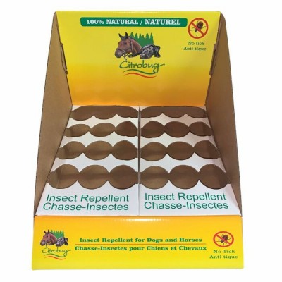 Chasse-insectes Citrobug pour chiens et chevaux - 24 bouteilles de 122 ml