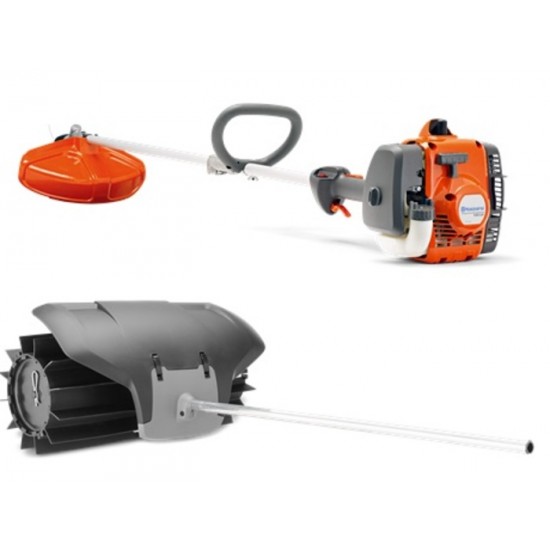 Balai de caoutchouc + moteur Husqvarna 122LK +...