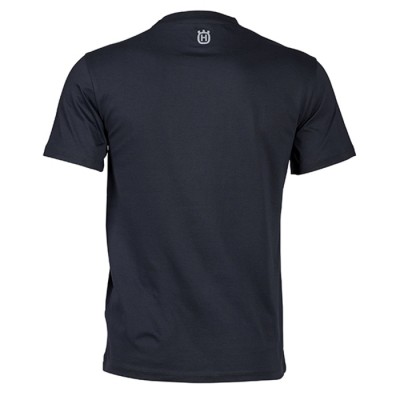 T-shirt à manches courtes noir Husqvarna