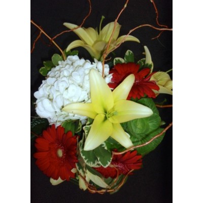 Bouquet floral lié
