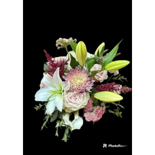 Bouquet floral lié 