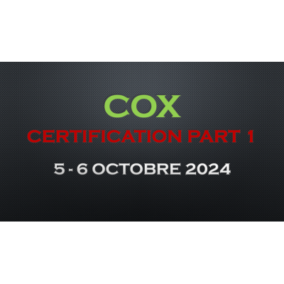 Technique Cox -    Certification partie 1