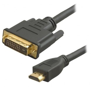 Câble HDMI à DVI 6 pieds