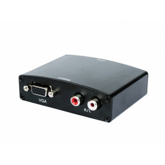 Convertisseur HDMI à VGA-R/L audio
