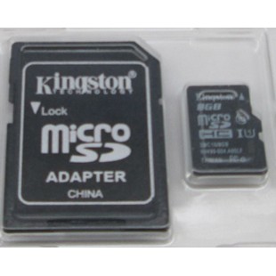 Carte micro SDHC 8Gb