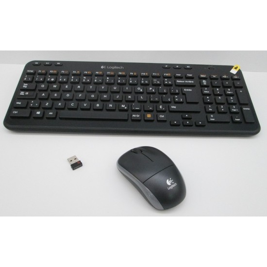 Ensemble clavier et souris sans fil Logitech