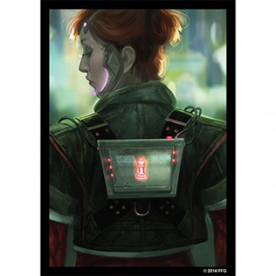Android Netrunner - Deep Red - Sleeves / Protège...
