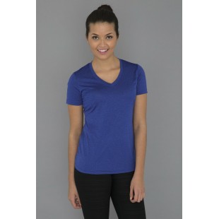 T-SHIRT CHINÉ COL EN V ProFORMANCE PRO TEAM POUR...