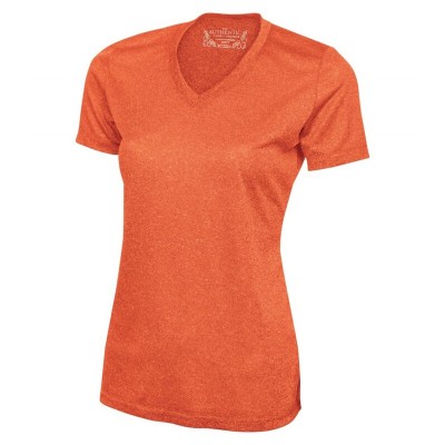 T-SHIRT CHINÉ COL EN V ProFORMANCE PRO TEAM POUR FEMMES