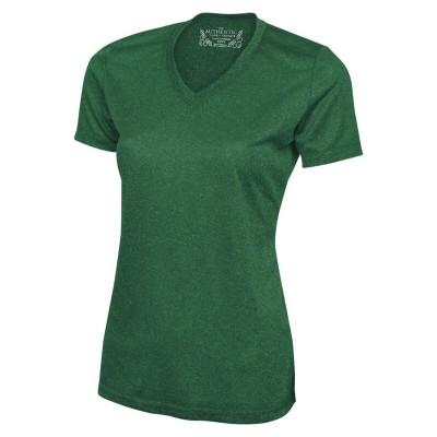 T-SHIRT CHINÉ COL EN V ProFORMANCE PRO TEAM POUR FEMMES