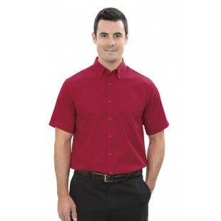 CHEMISE TISSÉE À MANCHES COURTES EVERYDAY COAL...
