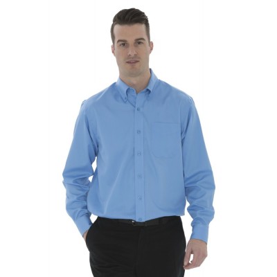 CHEMISE TISSÉE À MANCHES LONGUES EVERYDAY COAL...