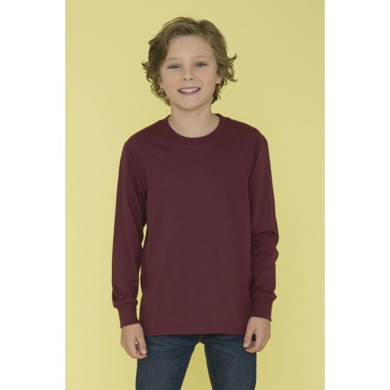 T-SHIRT À MANCHES LONGUES EVERYDAY COTTON POUR ENFANTS