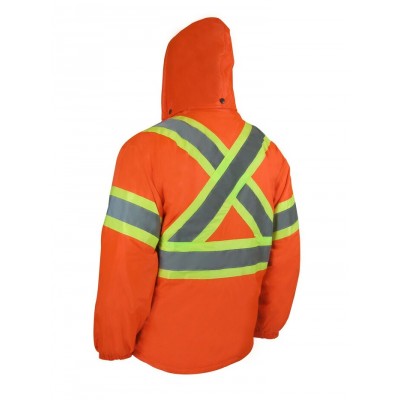 MANTEAU DE NYLON DOUBLÉ