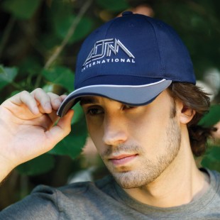 CASQUETTE CHINO CROISÉ MÉLANGÉ DELUXE
