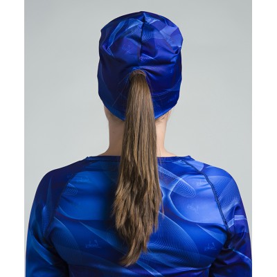 Tuque femme avec ouverture (Bleu) 