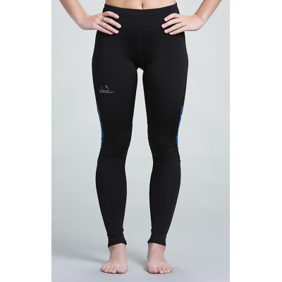 Legging Noir / 2 poches (Turquoise)