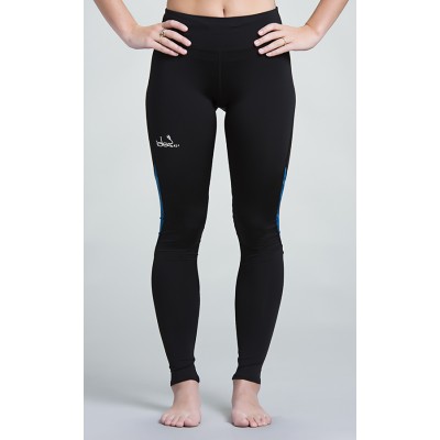 Legging Noir / 2 poches (Turquoise)