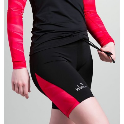 Cuissard Noir / 2 poches (Rose-Framboise)