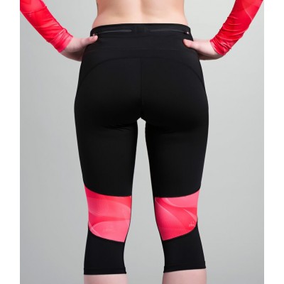 Capri Noir / 2 poches (Rose-Corail)