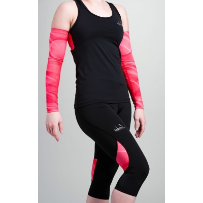 Capri Noir / 2 poches (Rose-Corail)