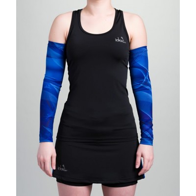 Camisole Noir Dos Nageur avec poche (Découpe Bleu)