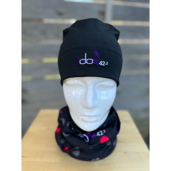 Tuque femme avec ouverture (Noir) 