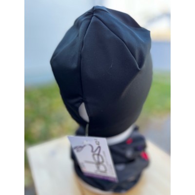 Tuque femme avec ouverture (Noir) 