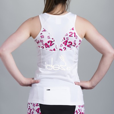 Camisole Blanche avec poche (Découpes...