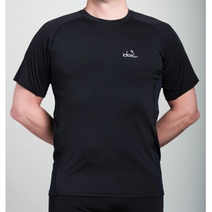 Maillot Noir avec poche (Surpiqûres noirs)