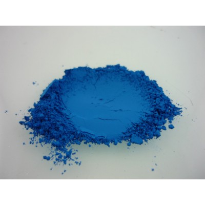 Pigment bleu néon