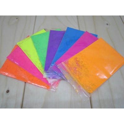 Pigment orange néon