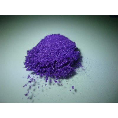 Mica violet iridescent