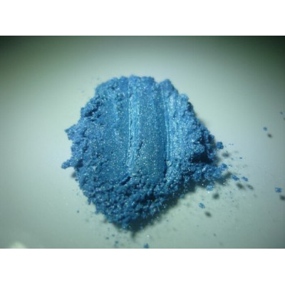 Mica bleu océan