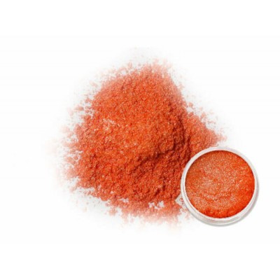 Mica orange brûlé