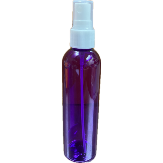 Bouteille bullet 4oz violet avec vaporisateur