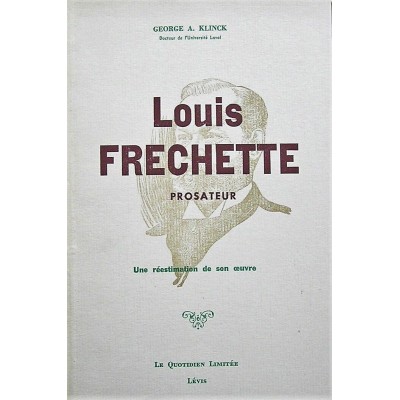 Louis Fréchette prosateur George Aklinck