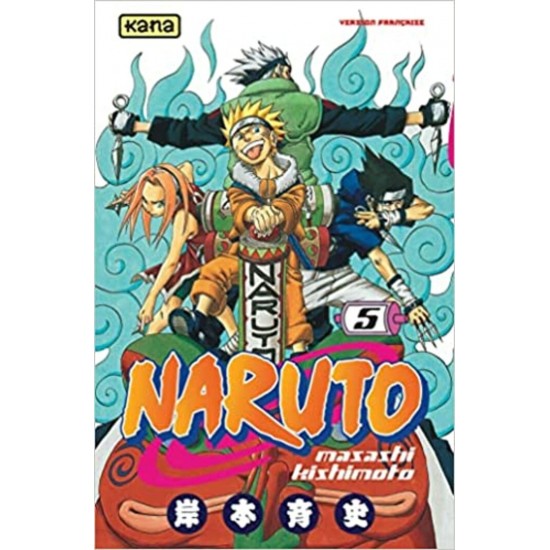 Naruto tome 5 Masashi Kishimoto