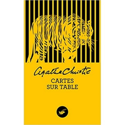 Cartes sur table  Agatha Christie grand format