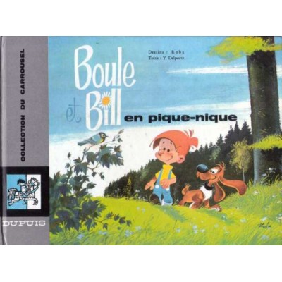 Boule et Bill en pique-nique  Y. Delporte Robol