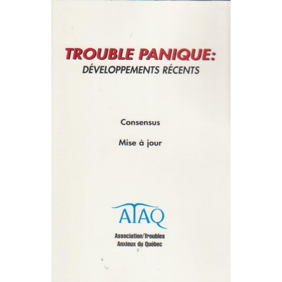 Troubles Panique Développement récents