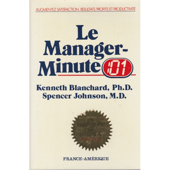 Le manager-minute  Kenneth Blanchard Spencer...