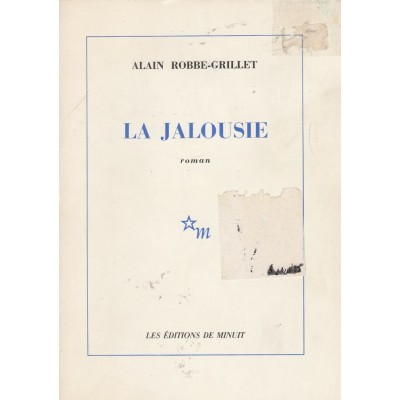 La jalousie Alain Robbe-Grilet